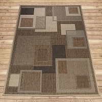 Ковёр Kitroom Декора (Сизаль) 140х200 прямоугольный бежевый 52004