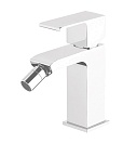 Смеситель для биде Cezares Porta белый матовый PORTA-BS1-BIO