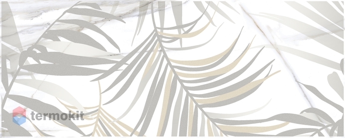 Керамическая плитка Laparet Aria Botanica декор-2 белый 20х50