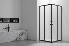 Душевой уголок Veconi Rovigo RV-101B 1900x800x800 черный RV101B-80-01-C4