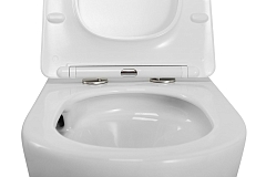 Унитаз подвесной Cezares Stream с сиденьем CZR-2426-TH-TOR/SC