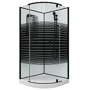 Душевая кабина Grossman Classic 2050x1000x1000 (узорчатое стекло) черный GR270