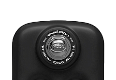 Стальной трубчатый радиатор Rifar TUBOG TUB 2180/10 секций с боковым подключением цвет Черный Янтарь