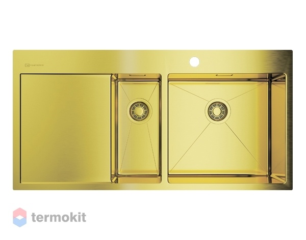 Мойка для кухни Omoikiri Akisame 100-2-LG-R 4973090