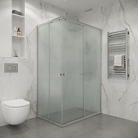 Душевой уголок Niagara Eco 1900x1170x780 (матовое стекло) хром матовый NG-1012-14QMT
