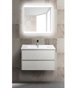 База под раковину BelBagno KRAFT подвесная 70 KRAFT-700-2C-SO-BO Bianco Opaco