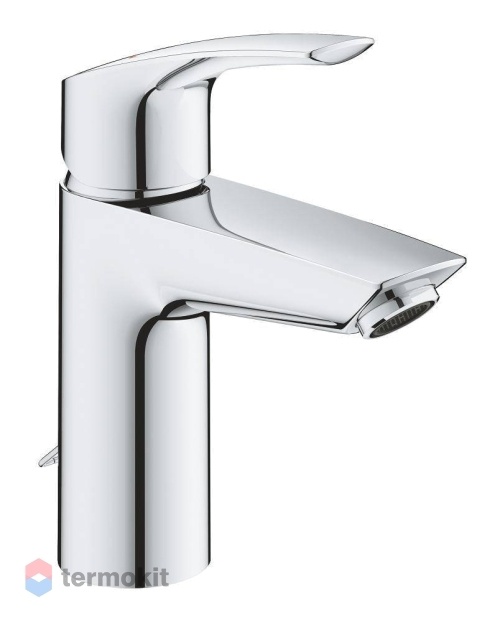 Смеситель для раковины GROHE Eurosmart со сливным гарнитуром хром 33188003