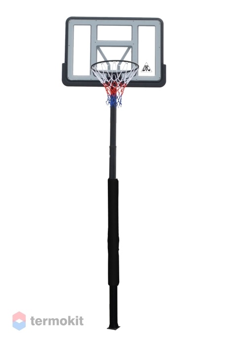 Баскетбольная стационарная стойка DFC ING44P3 112x75cm раздвиж. рег-ка