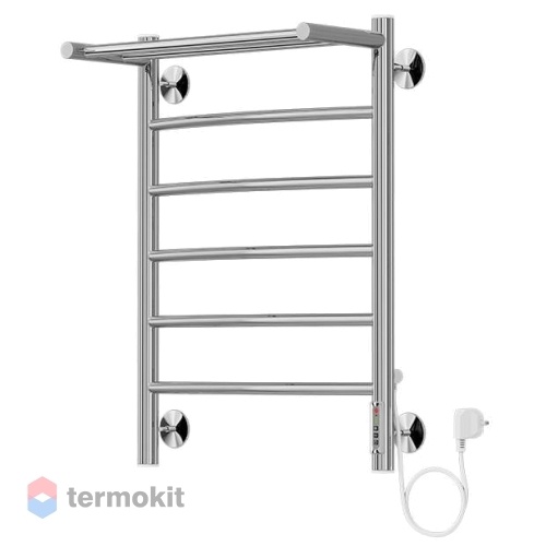 Электрический полотенцесушитель Royal Thermo Aopa П6 450x650 встроен. диммер с полкой