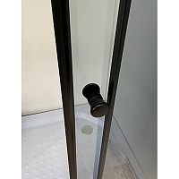 Душевой уголок Niagara Eco 1950x1000x1000 с поддоном (тонированное стекло) черный 0101432QT