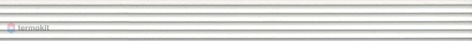 Керамическая плитка Kerama Marazzi Спига белый структура LSA015 бордюр 40х3,4