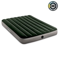 Матрас флокир. DURA-BEAM PRESTIGE DOWNY AIRBED 137х191х25см с насосом на батарейках 64778