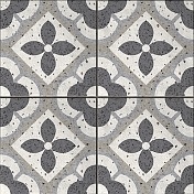 Керамогранит Cersanit Sevilla пэчворк, серый (SE4R093D-69) 42х42