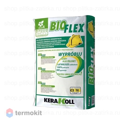 Клей Kerakoll цементный Bioflex серый 25кг