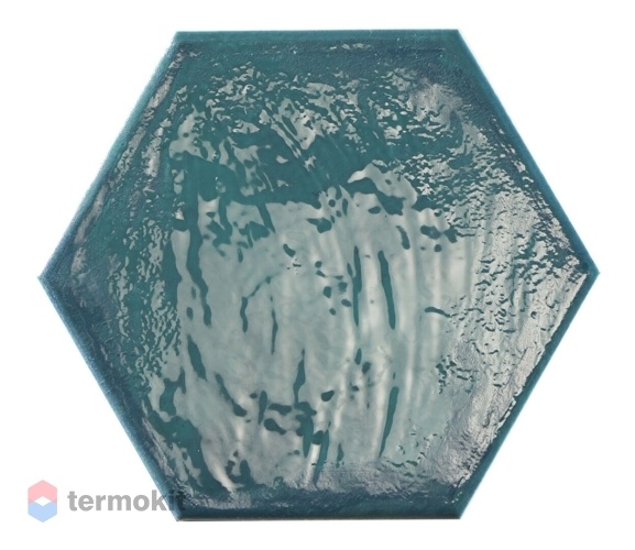 Керамогранит Prissmacer Rain Aquamarine Hex 19,8x22,8