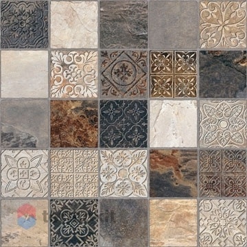 Керамогранит Gayafores Deco Calzada Ardesia Nslip пол 45x45