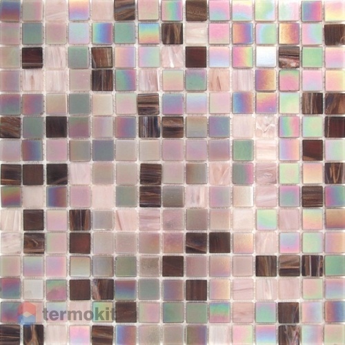 Стеклянная мозаика Alma Смеси 20мм CN/638 (m) (2х2) 32,7х32,7