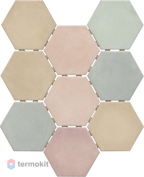 Керамогранит Kerama Marazzi Патакона SG1007N полотно из 9 частей 10,4x12