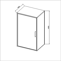 Душевой уголок Vincea Slim 8mm 1950x900x900 вороненая сталь VSR-4SLP9090CLGM