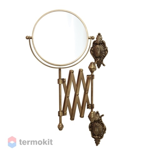 Зеркало оптическое Migliore Elisabetta настенное бронза 16998