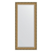 Зеркало с фацетом в багетной раме EVOFORM EXCLUSIVE 75 виньетка бронзовая BY 1310