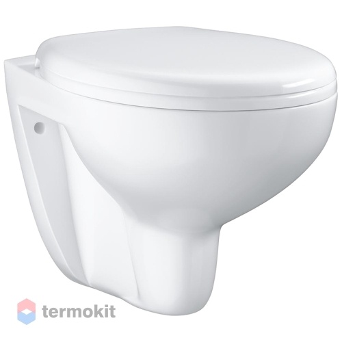 Унитаз подвесной GROHE Bau Ceramic с сиденьем микролифт 39427000+39493000