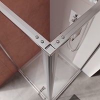 Душевой уголок Cezares Liner 1950x900x900 правый хром LINER-A-1-90-C-Cr-R