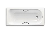 Стальная ванна Kaldewei Saniform Plus Star 336 1700x750 с антигрязевым покрытием с отверстиями для ручек 133600013001