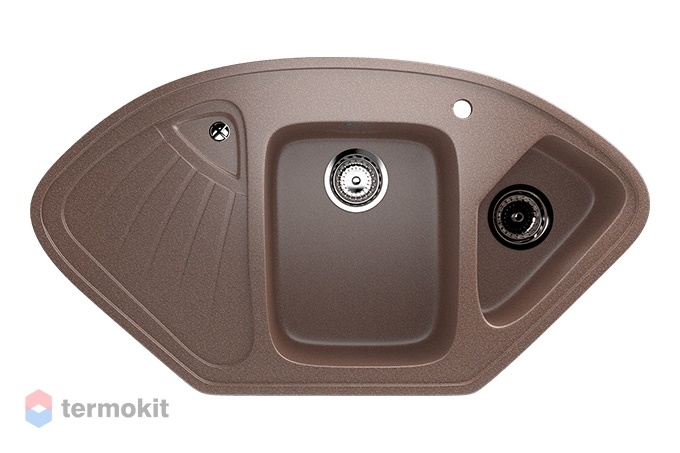 Мойка для кухни ULGRAN Classic терракот U-501-307