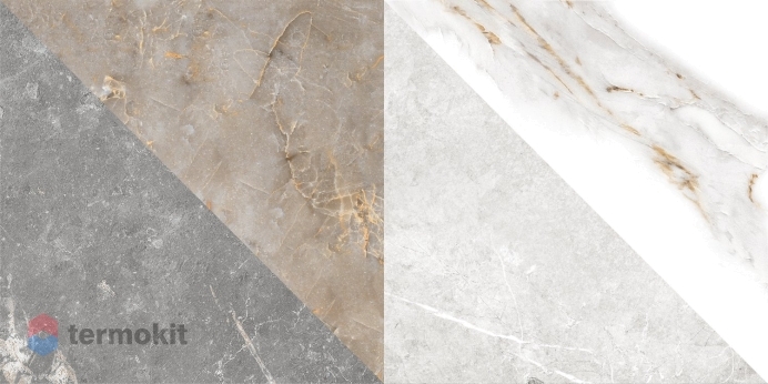 Керамическая плитка Global Tile Capella GT98VG белая геометрия настенная 25x50