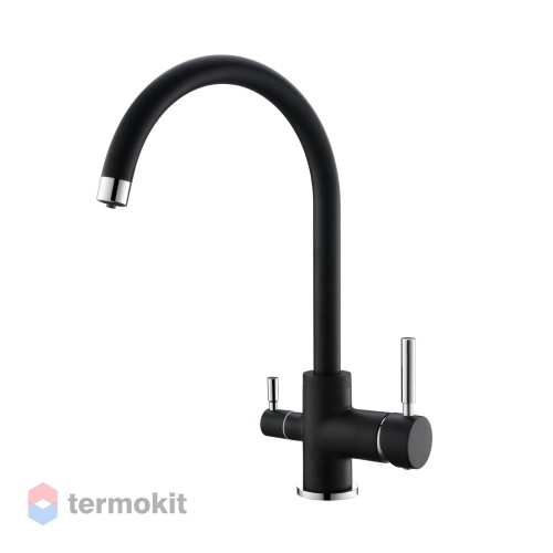Смеситель для кухни EMAR Quartz морион 3007.8 Морион