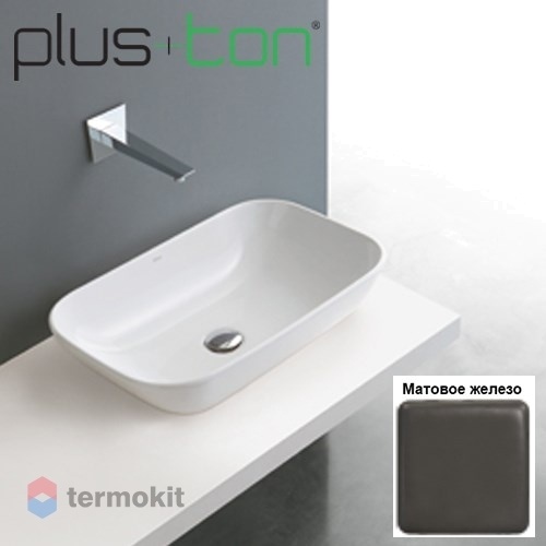 Раковина Ceramica Althea Cover 58 железо матовое 40234#05