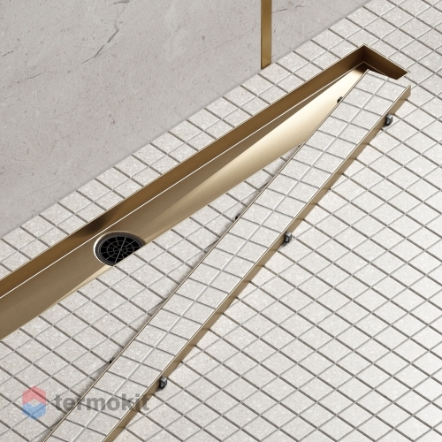 Душевой лоток Timo Drain System золото матовое DS230206/17