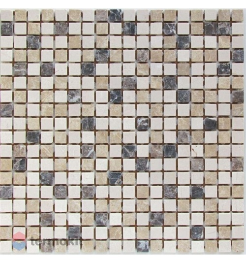 Каменная Мозаика Bonaparte Turin-15 slim (Matt) (4x15x15) 30,5х30,5