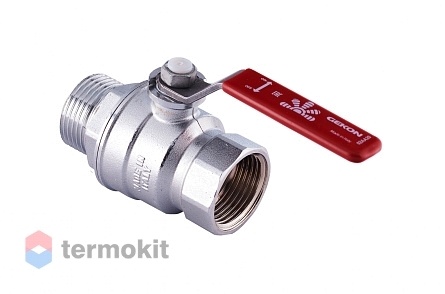 Кран шаровой полнопроходной Gekon 1" ВН рычаг GK 554L 1