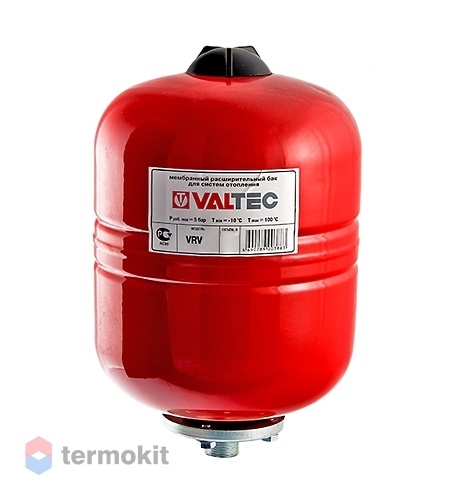 Valtec Расширительный бак для отопления 35л, красный