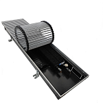 Внутрипольные конвекторы Gekon ширина 230 мм, глубина 140 мм с естественной конвекцией