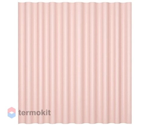 Шторка для ванной WasserKRAFT Oder 200x180 Розовый Oder SC-30401