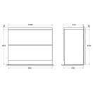Тумба под раковину 100 напольная BELBAGNO Albano Pino Scania ALBANO-1000-2C-PIA-PS