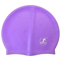 Шапочка для плавания Dobest силиконовая Dobest SH10 фиолетовая