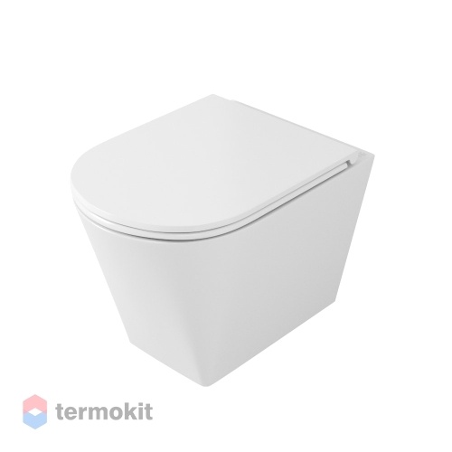 Унитаз подвесной OWL 1975 Curve Cirkel-H с сиденьем микролифт OWLT190802