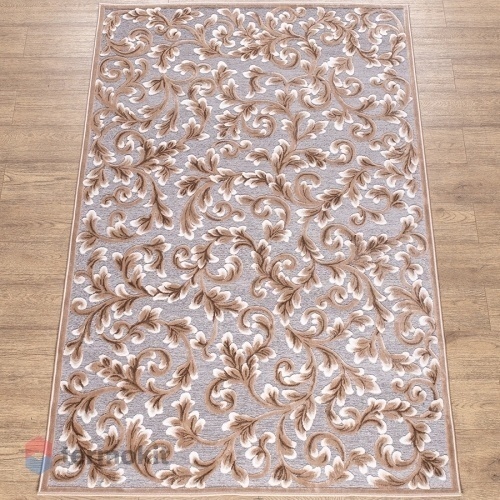Ковёр Kitroom Шенилл 80x150 прямоугольный серый/бежевый 27810 24188