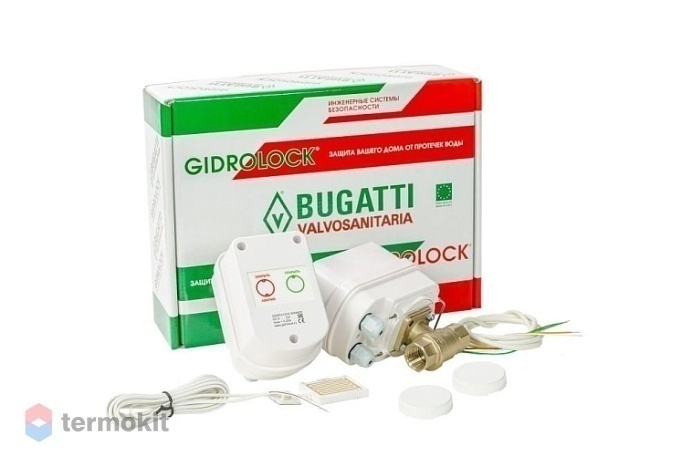 Комплект для защиты от протечек воды Gidrоlock WINNER RADIO BUGATTI 1/2