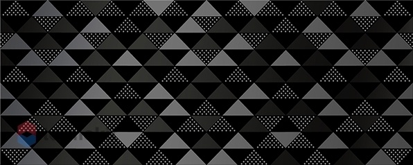 Керамическая плитка Azori Vela Nero Confetti декор 20,1х50,5