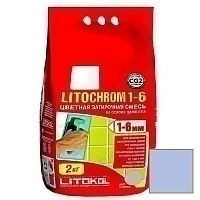 Затирка Litokol цементная Litochrom 1-6 C.190 Васильковый 2кг