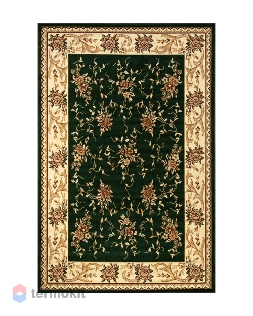 Ковёр Merinos Laguna 250x400 прямоугольный зелёный/бежевый 5455