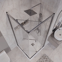 Душевой уголок Niagara Nova 1950x1000x1000 хром NG-6635-34