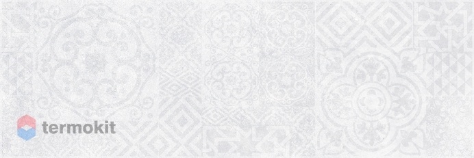 Керамическая плитка Laparet Alabama серый узор 60016 настенная 20х60