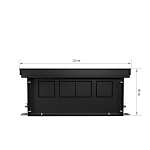 Внутрипольные конвекторы Royal Thermo ширина 250 мм, глубина 150 мм с естественной конвекцией