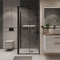 Душевой уголок Niagara Nova 1950x900x900 черный матовый NG-84-9AB-A90B-34